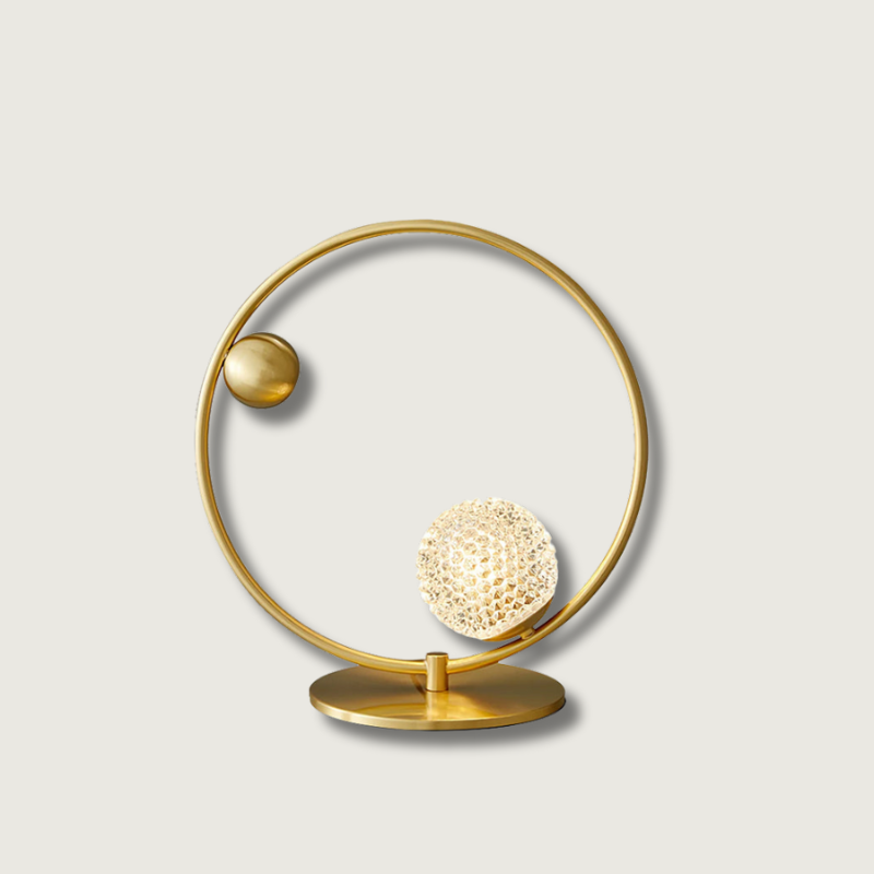 Lampe de Bureau Raffinée en Verre - Foivo
