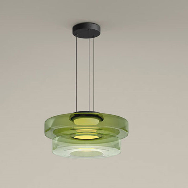 Lumière Suspendue en Verre - Lampe Élégante pour Maison