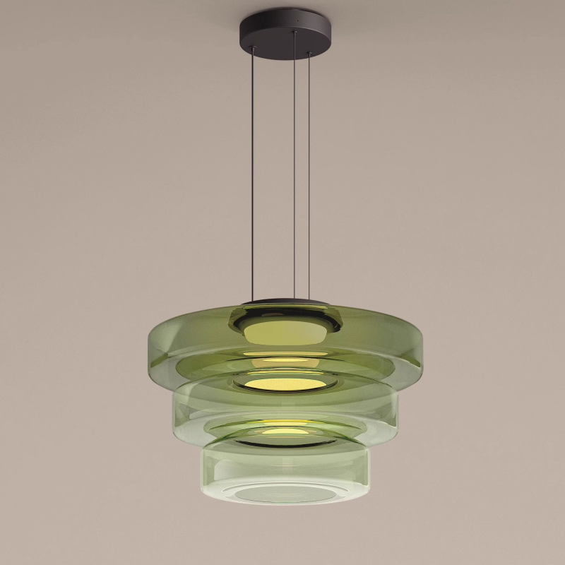 Lumière Suspendue en Verre - Lampe Élégante pour Maison