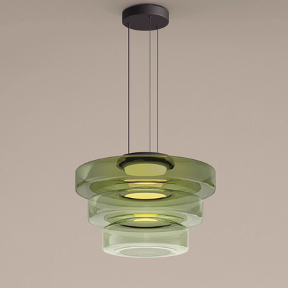 Lumière Suspendue en Verre - Lampe Élégante pour Maison