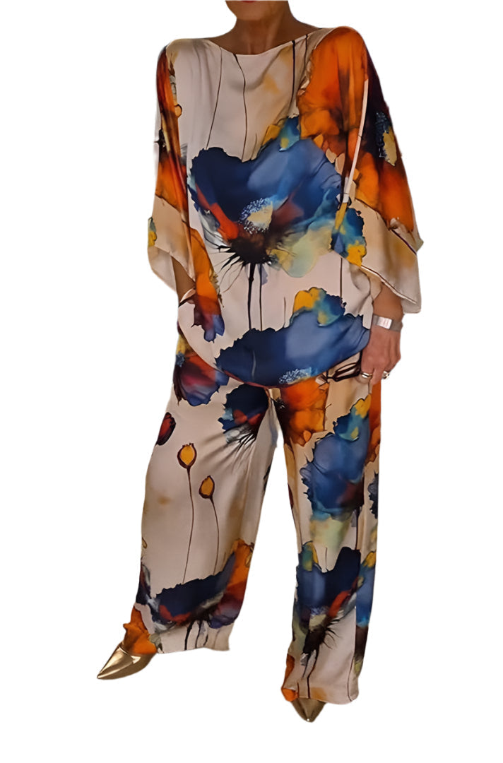 Ensemble Floral Décontracté