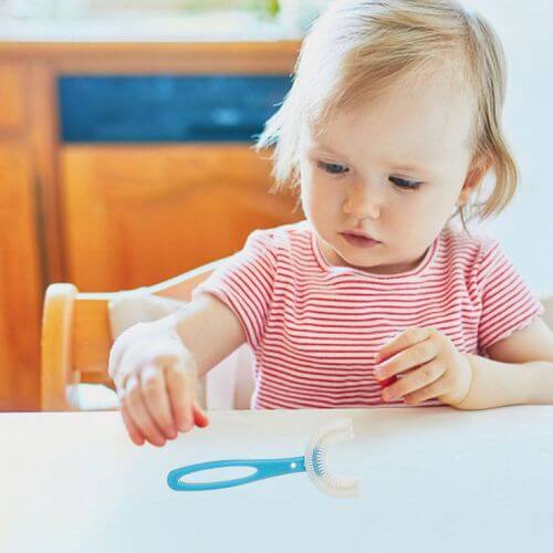 Brosse à dents Enfant Poils Souples Ergonomique