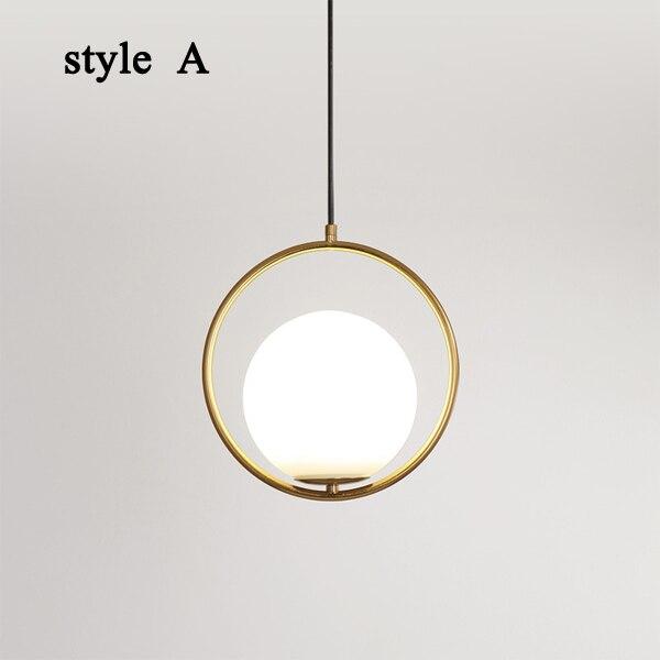 Lampe Suspendue en Verre Élégant et Design