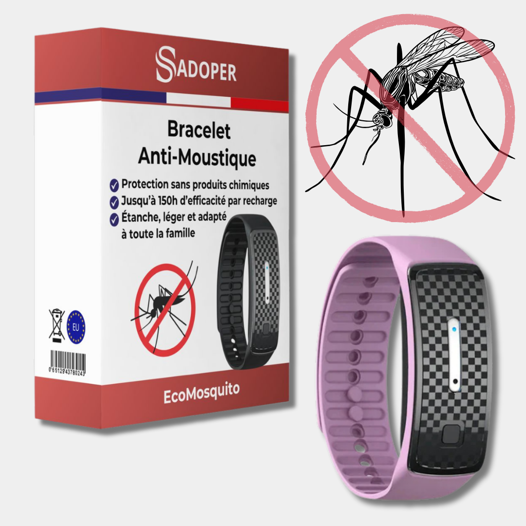 Bracelet Répulsif Insectes Naturel - blxckfr