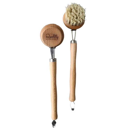 Brosse à vaisselle robuste avec manche compact - BlxckFR