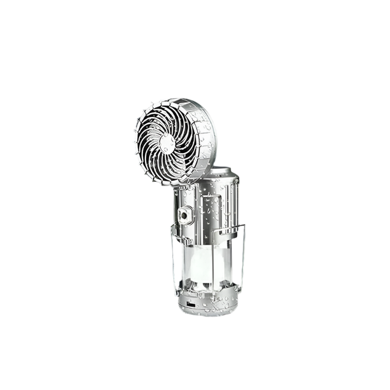 Lampe de Camping LED Portable avec Ventilateur - BlxckFR