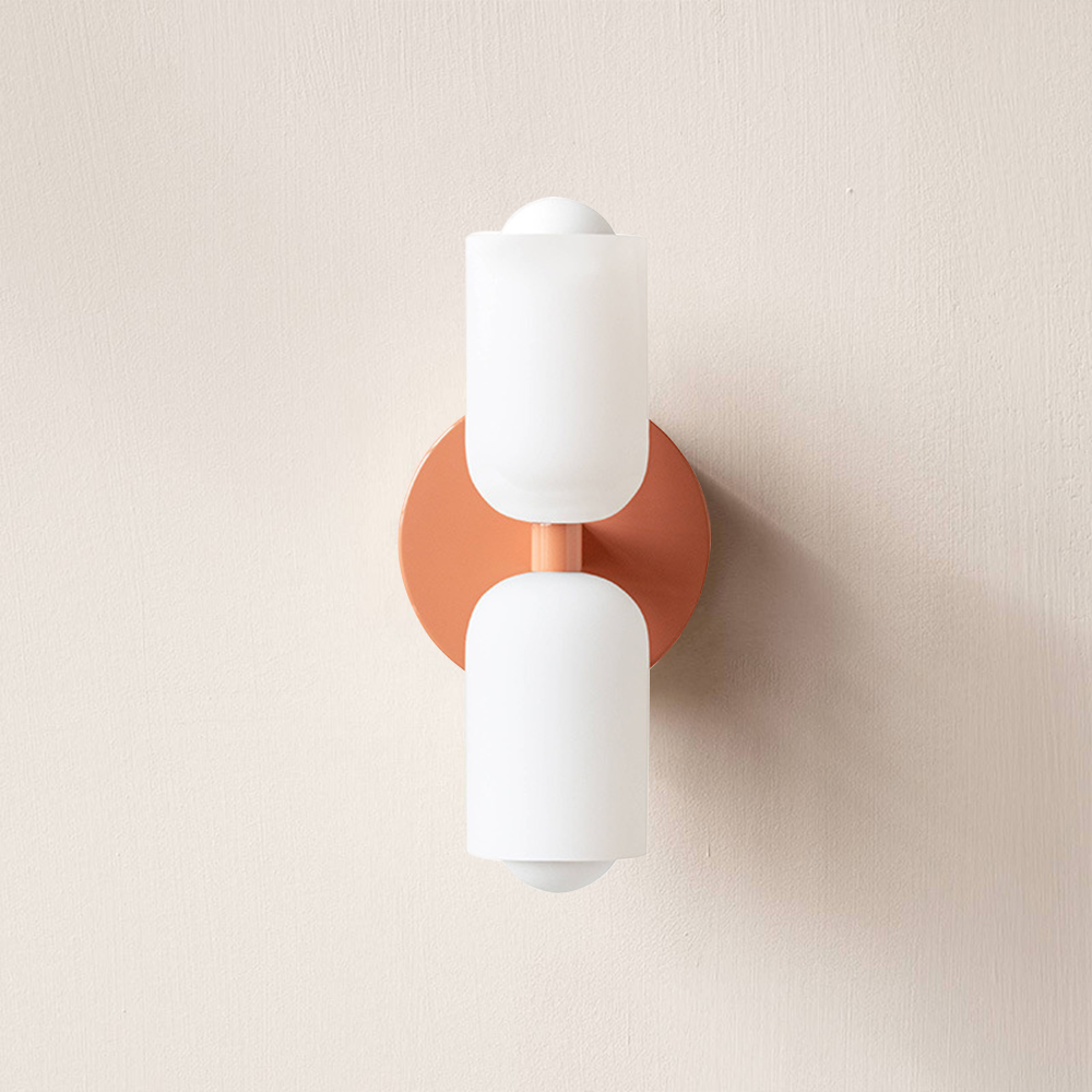 Lampe Murale Design en Verre et Métal – Éclairage Chaleureux et Moderne