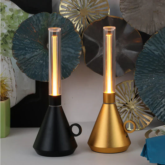 Lampe de Bureau Élégante LED Verre - BlxckFR