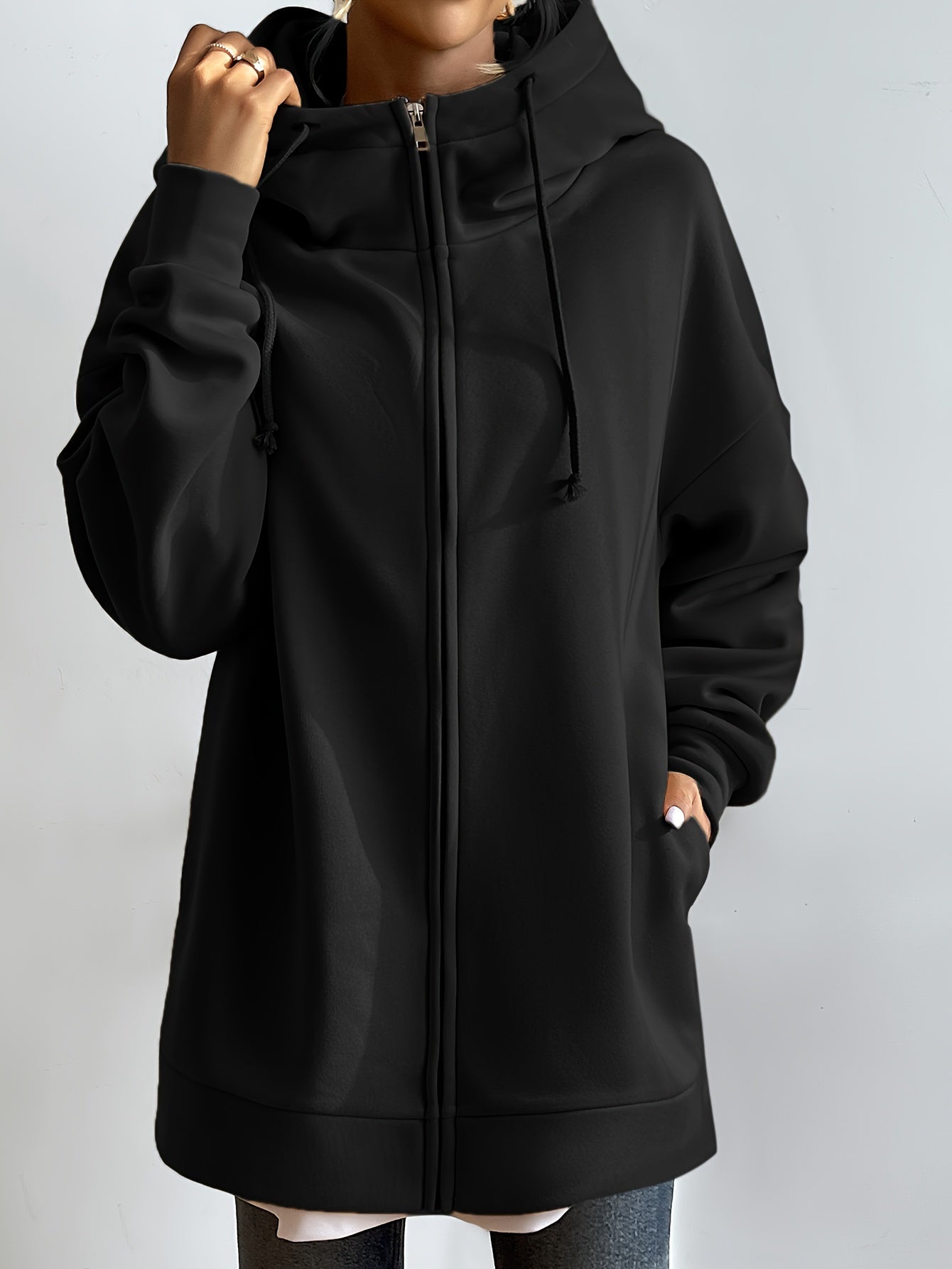 Veste à capuche mode urbaine décontractée