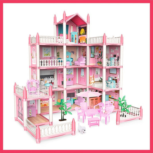 Maison de Poupée Enchantée avec Lumières LED - BlxckFR