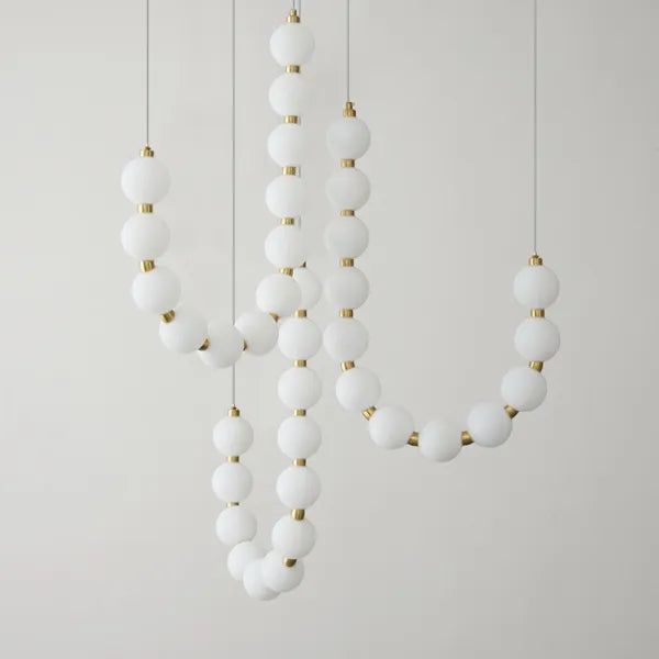 Lustre Élégant en Métal et Cristal, Lampe LED Suspension