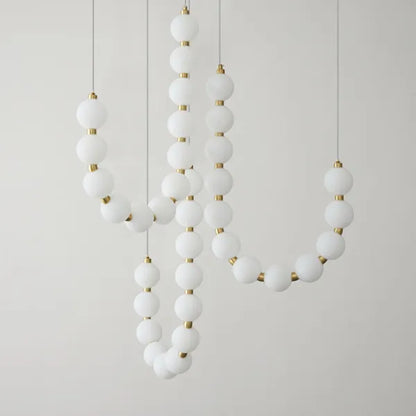 Lustre Élégant en Métal et Cristal, Lampe LED Suspension