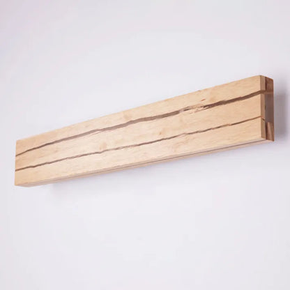 Lampe Murale Design en Bois Gravé - Éclairage LED Chic pour Maison
