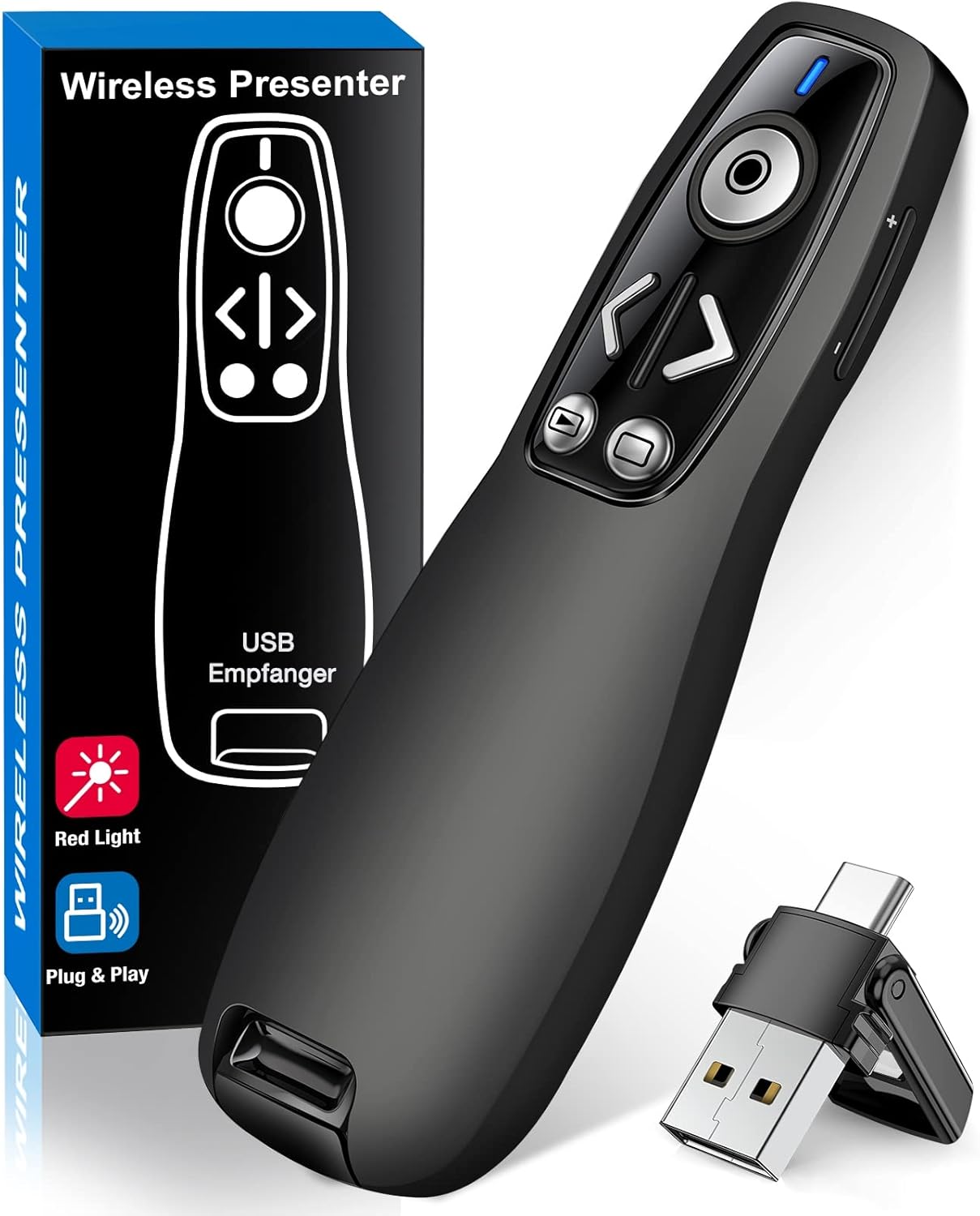 Présentateur sans Fil Laser USB - BlxckFR