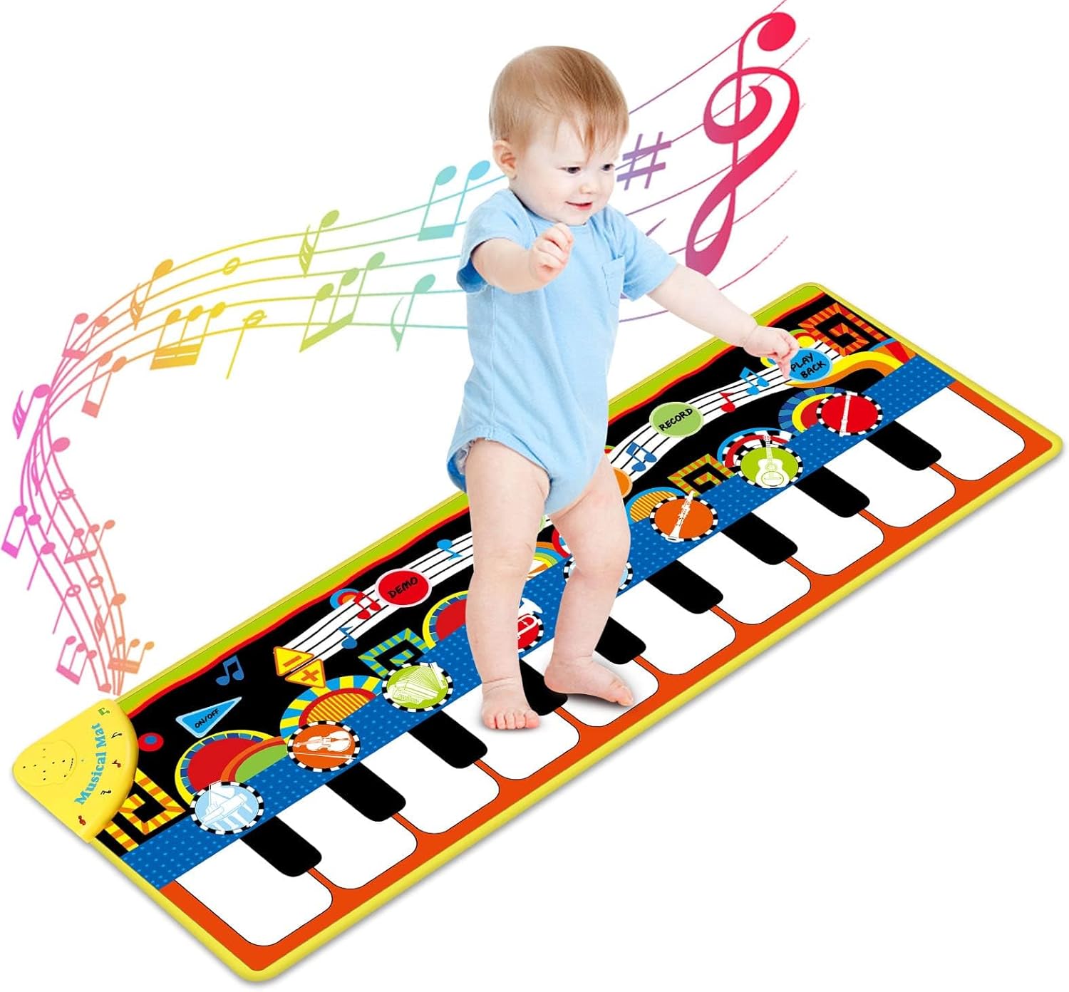 Tapis de Jeu Musical pour Enfants avec Instruments - BlxckFR