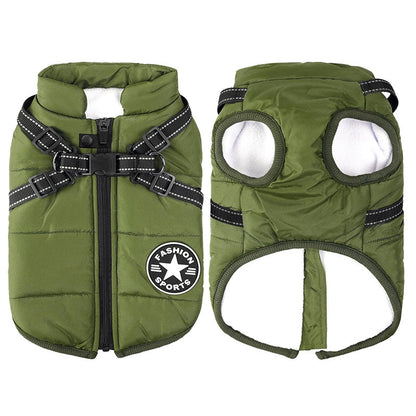 Manteau Chien Douillet Hiver