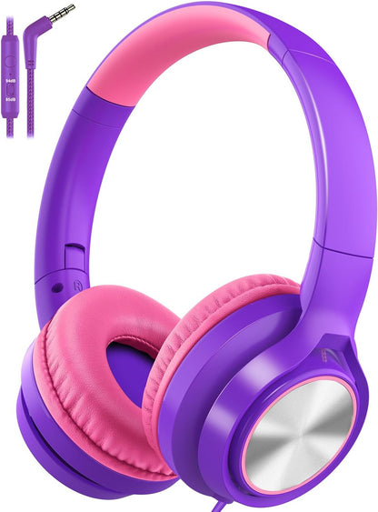 Casque Enfant Réglable Pliable Sécurité Son