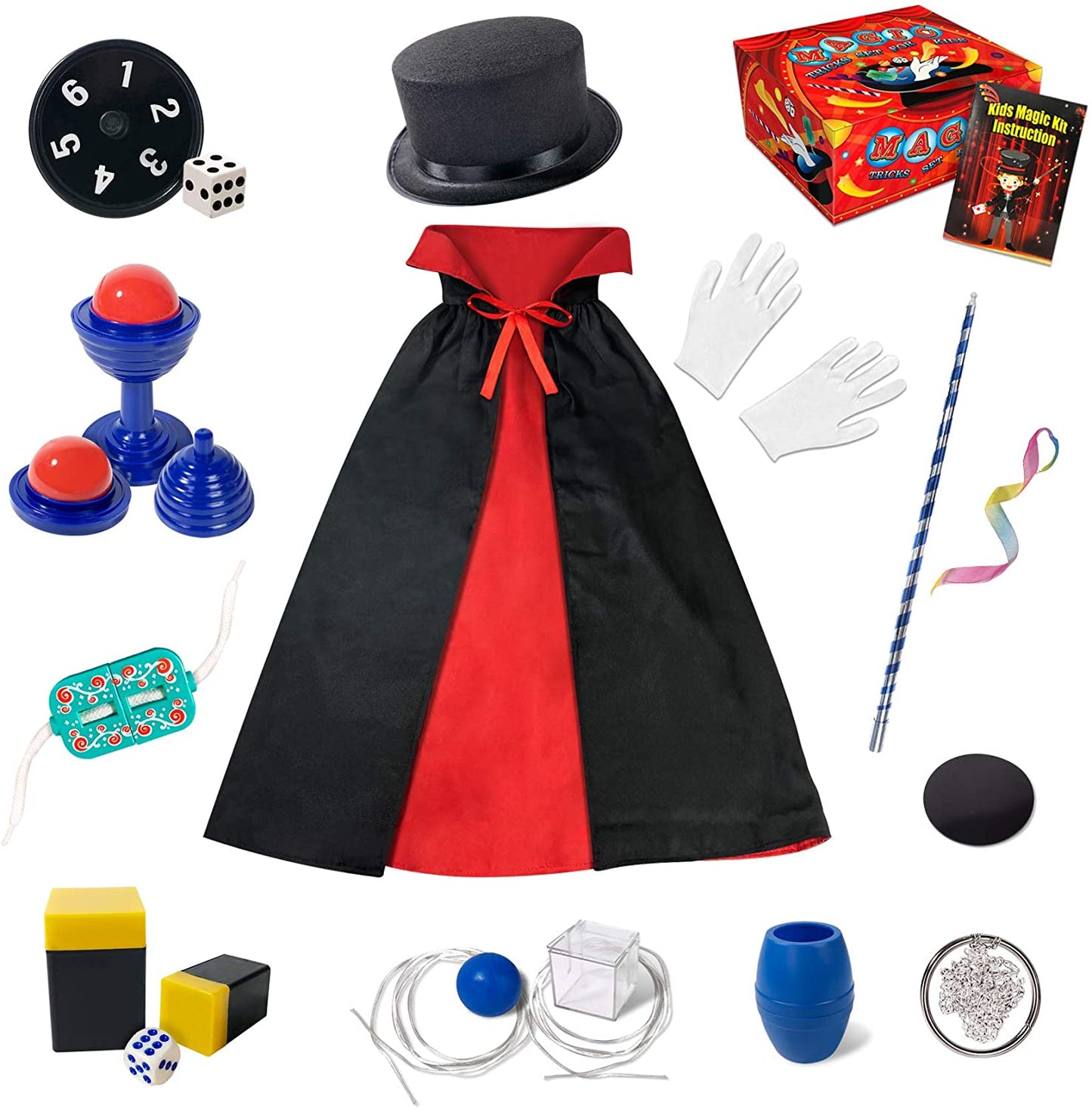 Kit de Magie Enfantin pour Apprendre les Tours de Magie - BlxckFR