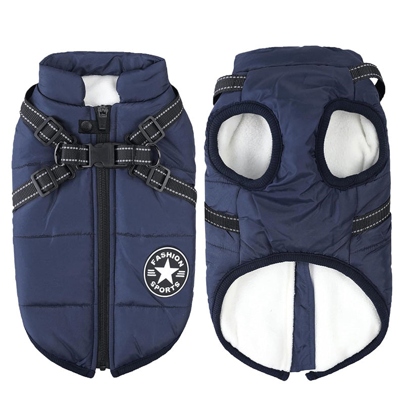 Manteau Chien Douillet Hiver