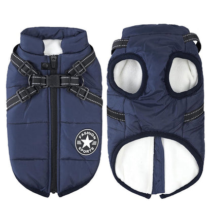 Manteau Chien Douillet Hiver