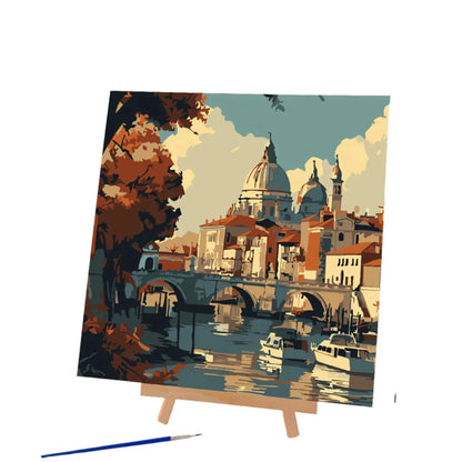 Kit de peinture Artiste Toile Peinte à la Main