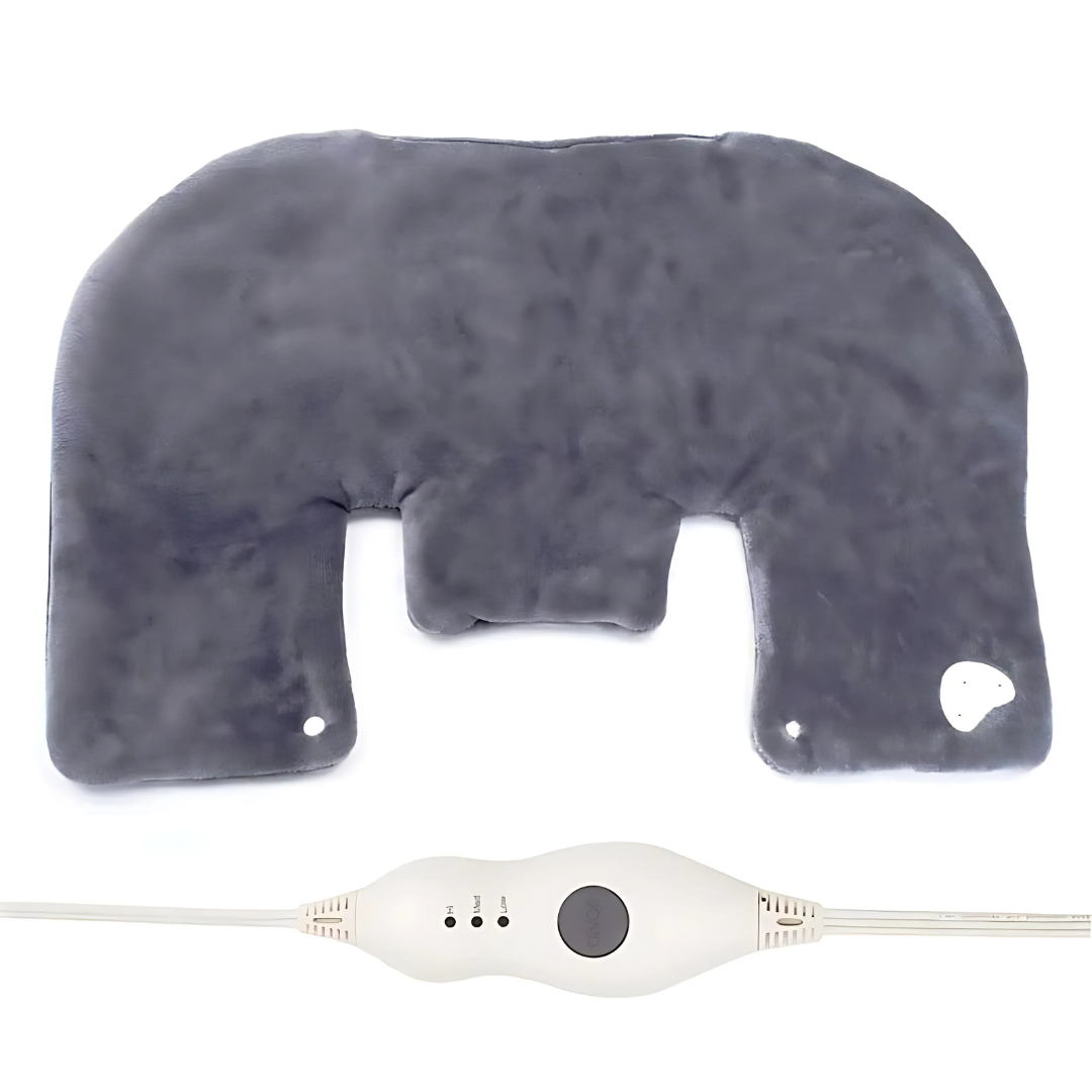 Coussin Chauffant Doux pour Épaules et Nuque - BlxckFR