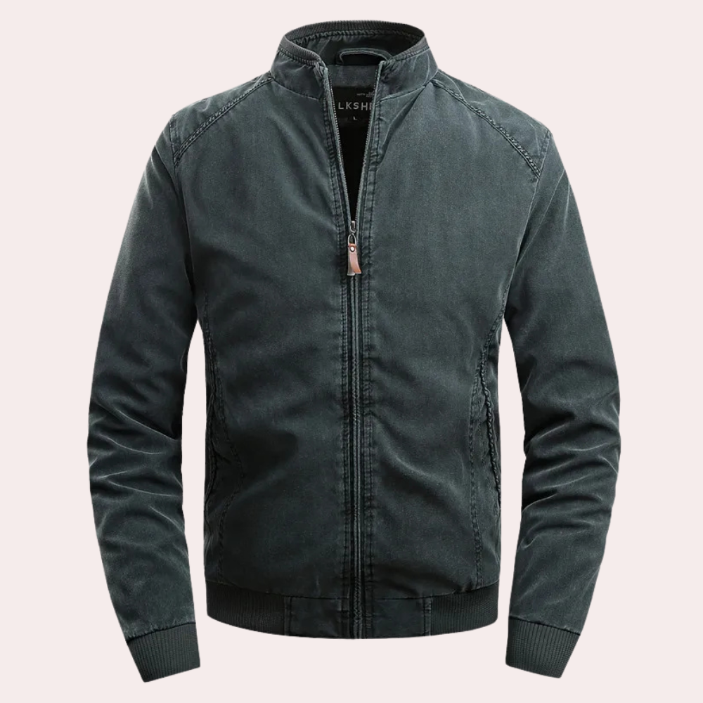Veste zippée casual pour homme