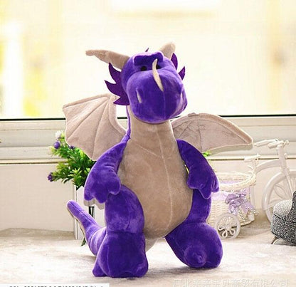 Dragon en peluche doux et mignon pour câlins