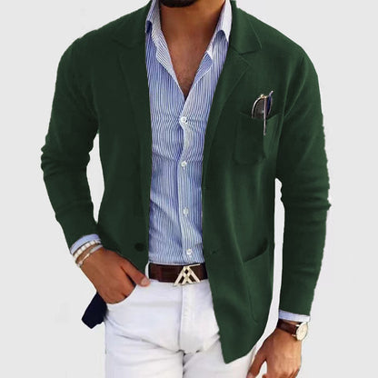 Veste Casual Chic pour Homme en Tissu Doux