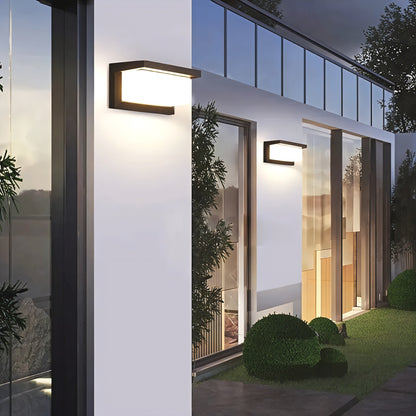 Lampe Murale LED Extérieur à Détection de Mouvement Moderne