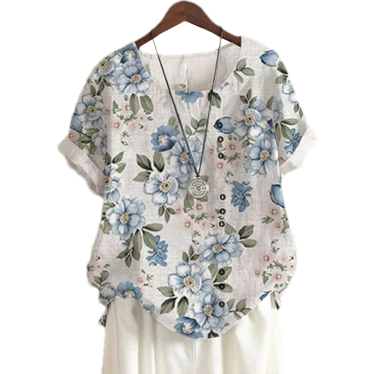 Chemisier femme fleuri chic et tendance