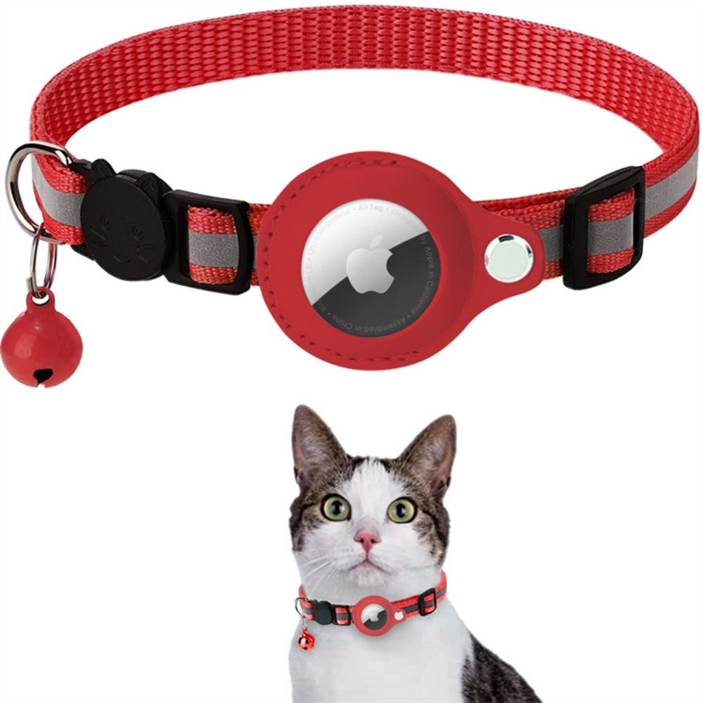 Collier GPS Chat Secure | Réfléchissant et Libération Rapide