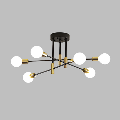 Lampe Plafond LED Élégante - Éclairage Chaleureux et Design Intérieur - Foivo