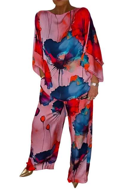 Ensemble Floral Décontracté