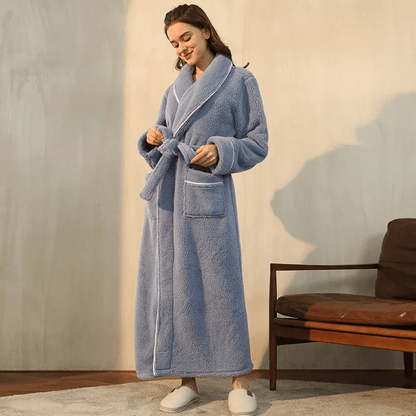 Peignoir Douillet Hiver en Molleton