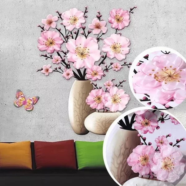 Décoration Murale Florale Élégante - BlxckFR