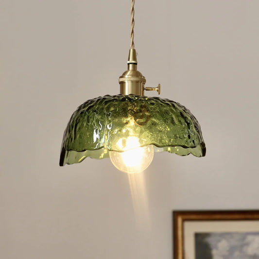 Luminaire Suspendu en Verre et Métal - Éclairage Chic pour Maison - Foivo