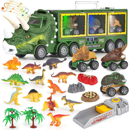 Camion Dino Aventure - 11 en 1 pour Petits Explorateurs - BlxckFR