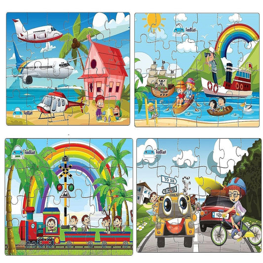 Jeu Éducatif Bois 3D Animaux pour Enfants - BlxckFR