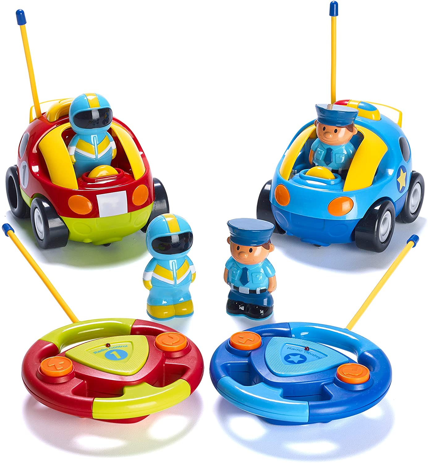 Voiture de Police Télécommandée Rapide - BlxckFR