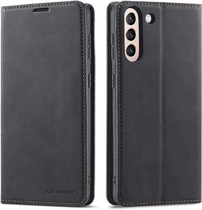 Étui Smartphone Cuir Magnétique Aimanté