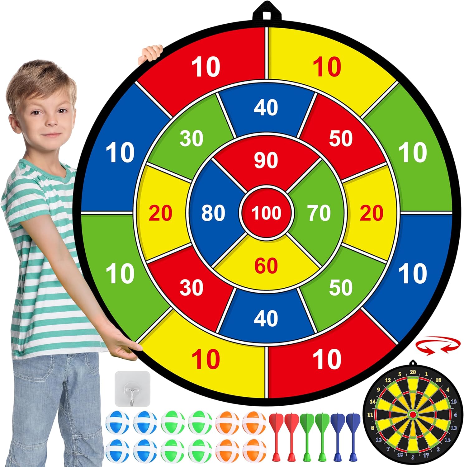 Jeu de Fléchettes Enfantin Amusant - BlxckFR