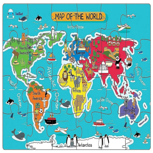 Carte Géographique Éducative Enfant - BlxckFR