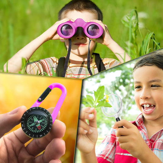 Lunettes de Jumelles Légères pour Enfants Aventure Extérieure - BlxckFR