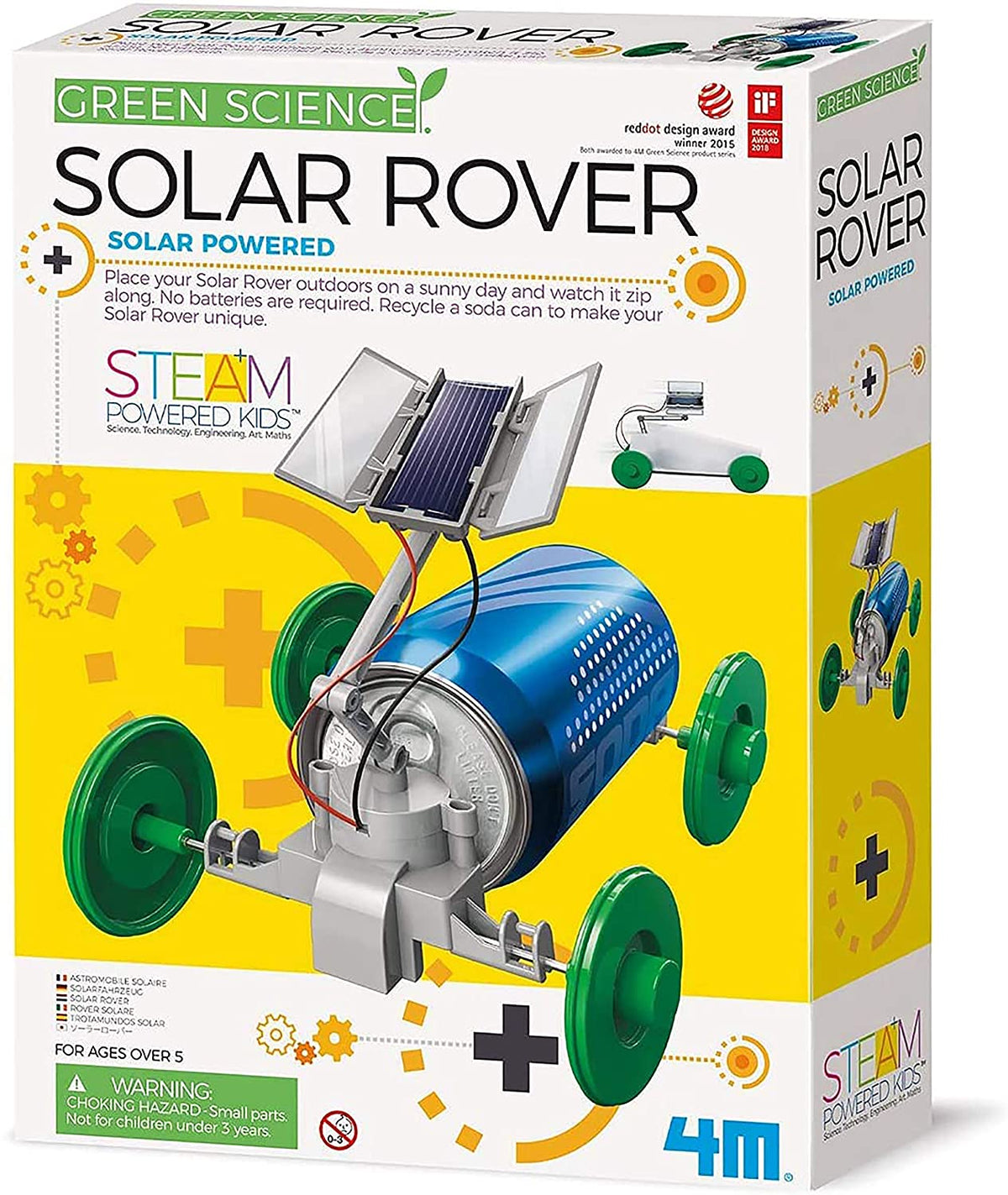 Véhicule Solaire Tout-Terrain - Kit Éducationnel STEM - BlxckFR