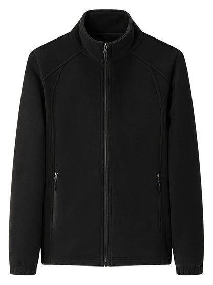 Veste Douillette à Col Montant Chic