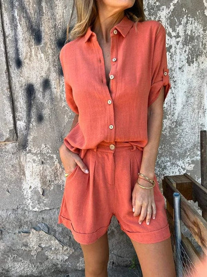 Ensemble Lin Élégant pour Été