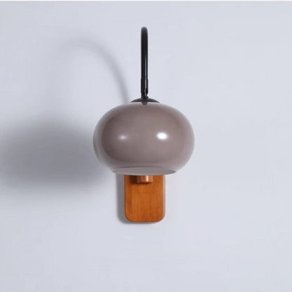 Lampe Murale Design Verre Miel - Pivotante et Élégante