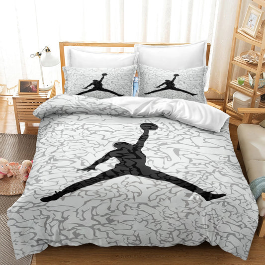 Linge de Lit Basketball Décontracté | Chambre Sportive Chic - Foivo