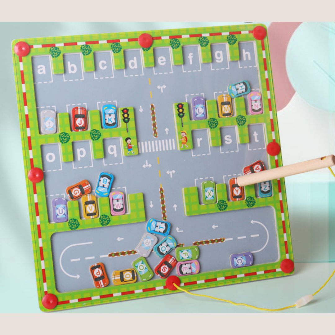 Jeu d'Énigme Magnétique Éducatif pour Enfants